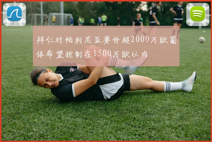拜仁对帕利尼亚要价超2000万欧葡体希望控制在1500万欧以内